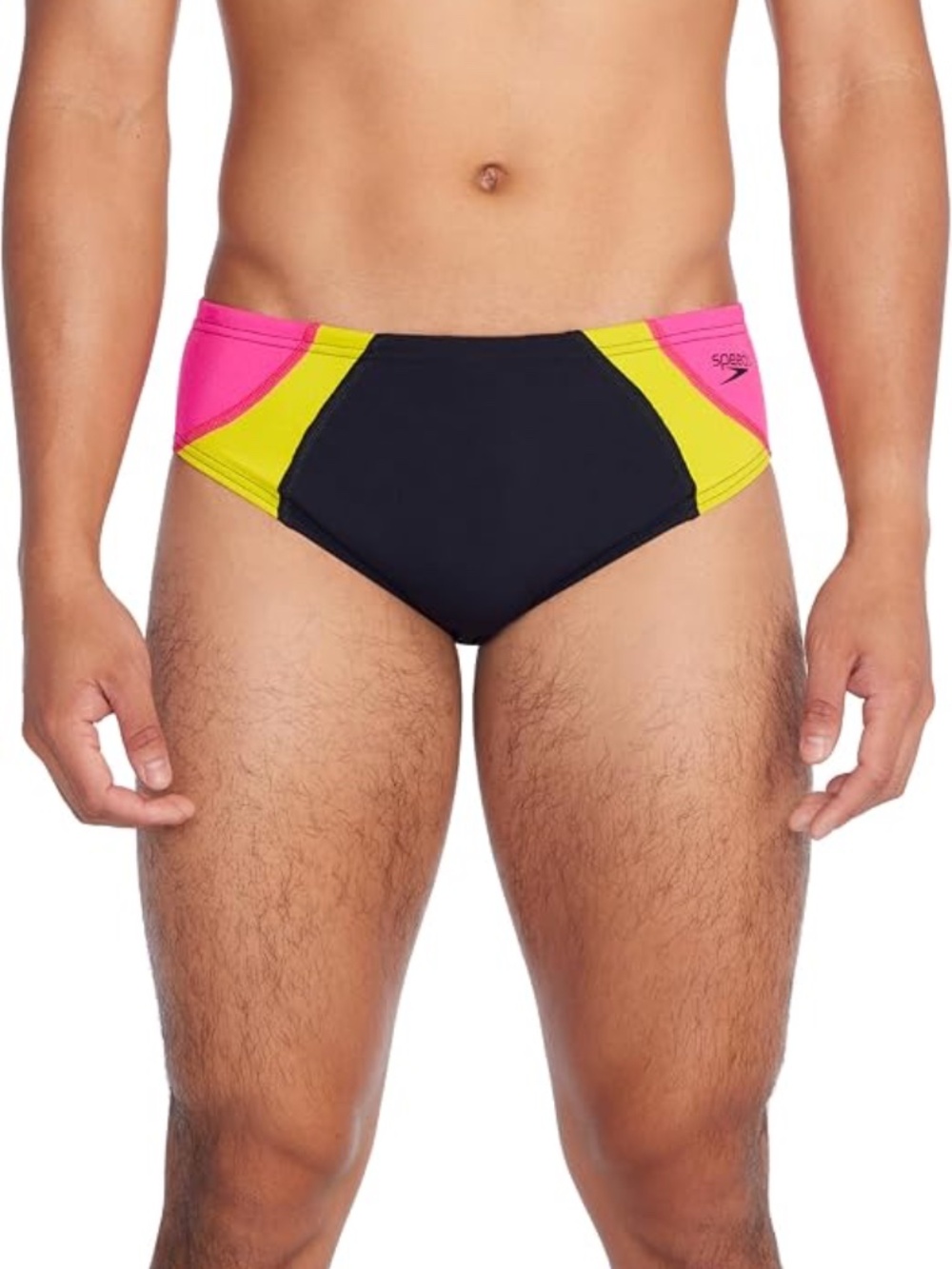 NWT Speedo Mens Swimsuit Brief Eco Prolt Solid Adult